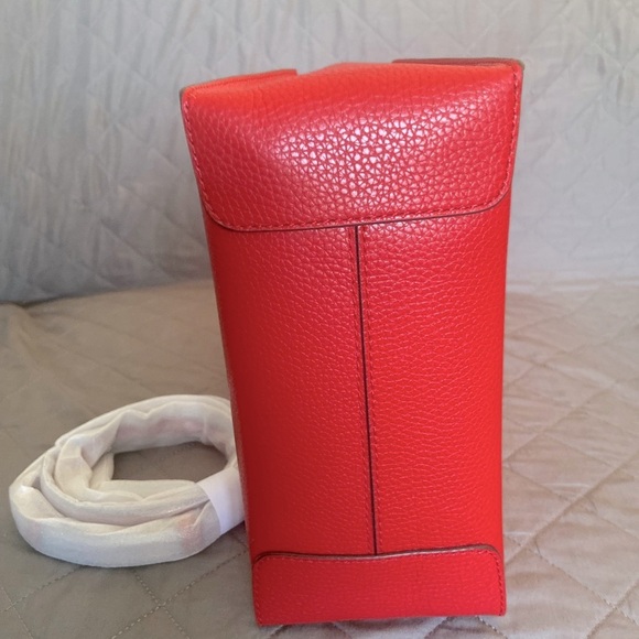 NWT Michael Kors Mercer Medium Pebbled Leather Crossbody Bag - Picture 9 of 13